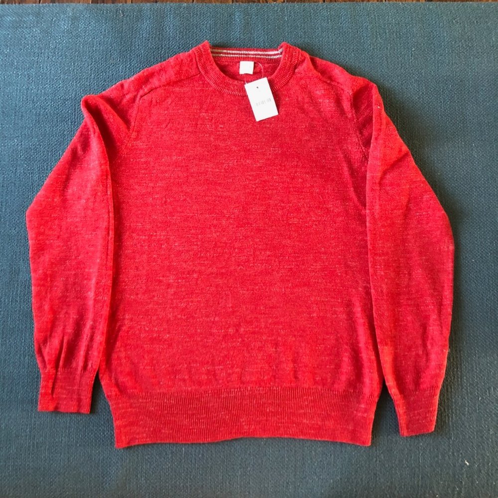 J. Crew Crewcuts red sweatshirt. NWT. Kids 14